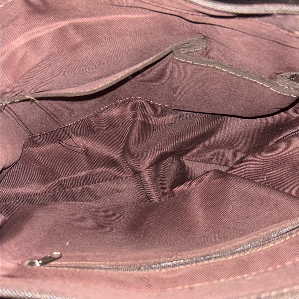Stylish Brown and Tan Women's Bag - Picture 4 of 4